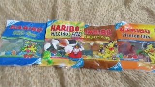 Neue Haribo Sorten PiratenMix Schatztruhe Vulcano Fizz und SüßSee [upl. by Mcnalley615]