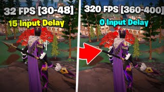 Tips And Tricks to Boost FPS And Lower Input Delay Fortnite CHAPTER 5 SEASON 4 [upl. by Stedman]