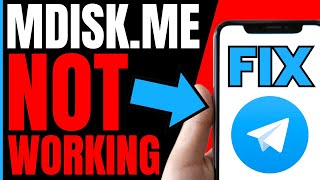 How To FIX Telegram mdisk me Not Working QUICK amp EASY 2024 [upl. by Nelad]