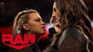 Zoey Stark vows to take out Nia Jax Raw highlights Sept 25 2023 [upl. by Ahsiadal]