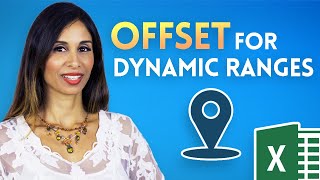 Excel OFFSET Function for Dynamic Calculations  Explained in Simple Steps [upl. by Jacinda]