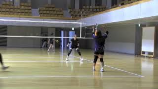 Japan Pro Volleyball Ball Control Routine [upl. by Ennaira]