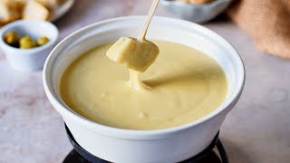 How To Make Vegan Cheese FONDUE [upl. by Norby642]