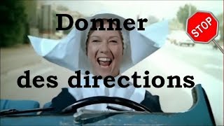 Getting and giving directions in French  donner des directions [upl. by Aelahs942]