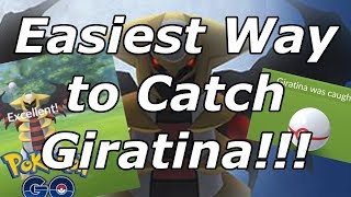 Easiest Way to Catch Giratina in Pokemon Go [upl. by Eohce]