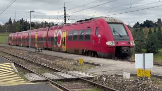 Larrivée du train Evènementiel à AumontAubrac [upl. by Hana]