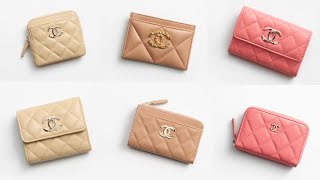 CHANEL FALLWINTER PRECOLLECTION 202425 ❤️ CHANEL WALLETS CARD HOLDERS POUCHES [upl. by Laurita]