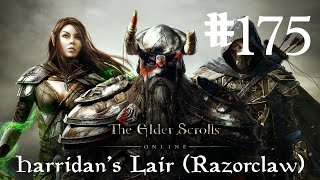 The Elder Scrolls Online Walkthrough Part 175  Harridans Lair Razorclaw No Commentary [upl. by Chaille497]