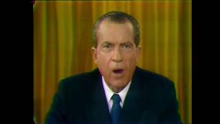 President Richard Nixon Address to the Nation on the War in Vietnam November 3 1969 [upl. by Llerat]