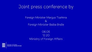 Press Conference of the Foreign Ministers 06052024 [upl. by Ainer951]