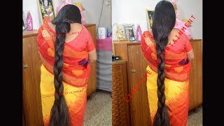 Knee Length Extra Very Thick Braid Making by Man [upl. by Shaper]