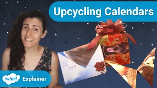 How to Upcycle Old Calendars in the New Year [upl. by Inittirb938]