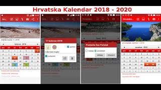 Hrvatska Kalendar 2018 [upl. by Karena]