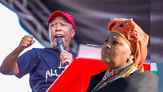 Julius Malema Hits out on Nosiviwe MapisaNqakula  Chief Justice Zondo Northern Cape Manifesto [upl. by Ahsinoj]