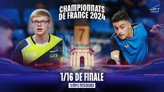 LEBRUN Felix vs KOURAICHI Alexis  14  FRANCE 2024 [upl. by Nylidnam]