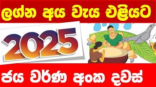 අලුත් අවුරුදු ලග්න රාශි අය වැය 2025 lagna palapala rashi aya weya ලිත litha waya [upl. by Hooke]