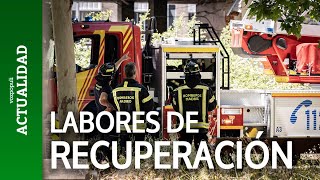 Bomberos de Madrid afrontan labores quotcomplicadasquot para recuperar las posibles víctimas del derrumbe [upl. by Yong36]