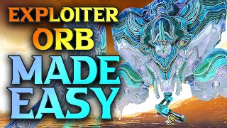 Exploiter Orb Quick Guide  Warframe Event Guide [upl. by Ailhat]