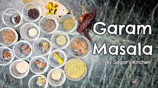 The Best Garam Masala Recipe  By Sagars Kitchen [upl. by Carlota49]