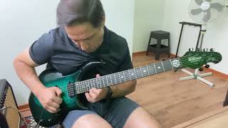 Dream Theater Barstool Warrior solo cover 2 by David [upl. by Austina]