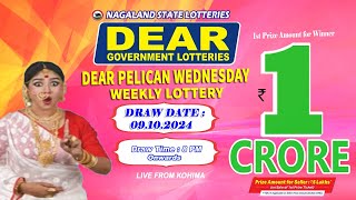 LOTTERY SAMBAD DEAR 8 PM 09102024 NAGALAND LOTTERY LIVE DEAR LOTTERY LIVE LOTTERY SAMBAD LIVE [upl. by Lenej350]