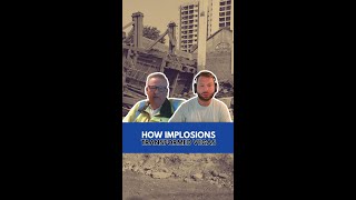 shorts Expert reveals how implosion demolitions have transformed Las Vegas [upl. by Onig]