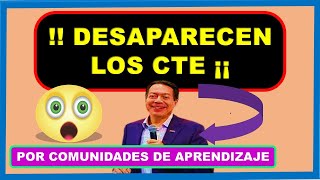 POR EL TANTO BUROCRATISMO CAMBIAREMOS A LOS CTE POR COMUNIDADES DE APRENDIZAJE MARIO DELGADO [upl. by Varini]