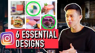 6 Essential Restaurant Marketing Instagram Designs You MUST Make [upl. by Yhtorod846]