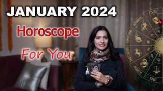 JANUARY 2024 Horoscope  जनवरी राशिफल January 2024 Monthly Prediction  All 12 RashiZodiac Tarot [upl. by Nnahoj]