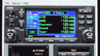 Garmin 430 Introduction [upl. by Attenad]