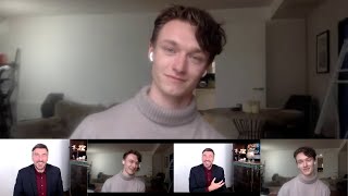 Harrison Osterfield talks about The Irregulars Tom Holland Avengers Batman amp his mom [upl. by Maddie]