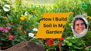 How I Build Soil in My Garden  Nasira Habib  UrduHindi with subtitles in English [upl. by Ahsinra283]