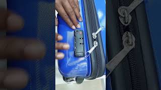 HOW TO RESET COMBINATION LOCK IN YOUR BAG  SAFARI TROLLEY BAG LOCK SET [upl. by Nho]