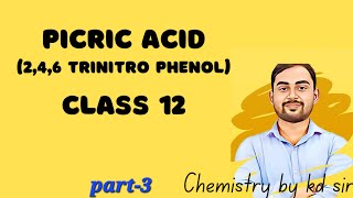 Preparation of picric acid class 12  conversion phenol to picric acid [upl. by Asilec]