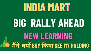 Best stock to buy now  indiamart share price target  indiamart intermesh share news [upl. by Ibob]