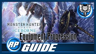 MHW Iceborne Charge Blade Equipment Progression Guide Step By Step Recommended Playing [upl. by Ylatfen]