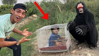 Gorilla Trapped My Brother 😭 Ak Ultra Ne Bacha Gang Bulwa Li 😱 Pumpi Caught In Cage 😨 [upl. by Aivato]