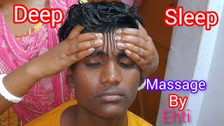 100 Sleepy ASMR Head Massage Tapping And Scratching Massage By Ehti [upl. by Imoan]