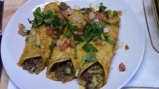 BEEF ENCHILADAS  SIMPLE EASY DELICIOUS [upl. by Bills199]