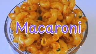 Macaroni Pasta । Macaroni Recipe । मैकरोनी । Simple Macaroni । Rakhi Kemni [upl. by Accem]