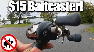 New 15 BAITCAST Reel  Setting Up and Fishing With a New Reel [upl. by Zullo]