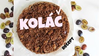 KOLÁČ  recept  VEGAN  bez lepku  MaruškaVEG [upl. by Reinold]