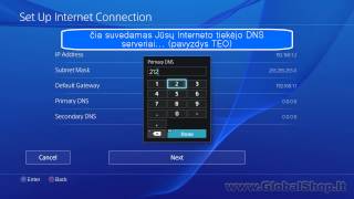 PlayStation 4 PS4 How to add static IP address [upl. by Trescha]