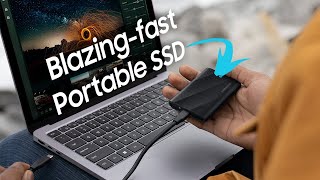 Portable SSD T9 Powerful speed for creativity  Samsung [upl. by Aicilic]