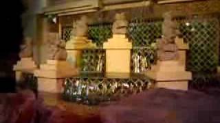 Mandalay Bay Casino Fountain and Lenin Statue Las Vegas Nevada [upl. by Winters691]