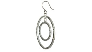 Lucky Brand Pave Orbit Drop Earrings SKU 9371214 [upl. by Mellie728]