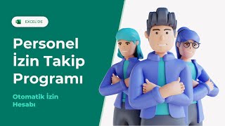 Excel Personel İzin Takip Programı Kolay Kullanım  EXCEL 751 [upl. by Dareen]