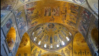 Venice Basilica di San Marco exploratory tour in 4k [upl. by Hooker383]