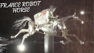 Paris Olympics Robot Horse [upl. by Ylrebmit]