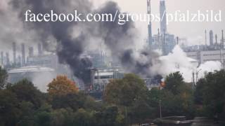 Schwere Explosion BASF Werk Ludwigshafen  Viele Verletzte [upl. by Nawuj]